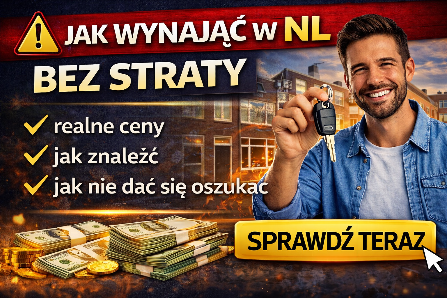 Jak wynająć w NL bez straty!